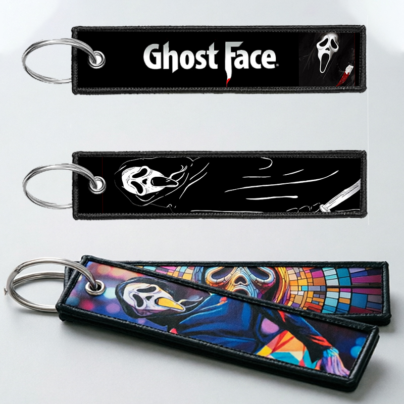 Embroidery Gift Ideas - Brelok GHOST FACE dla kobiet i