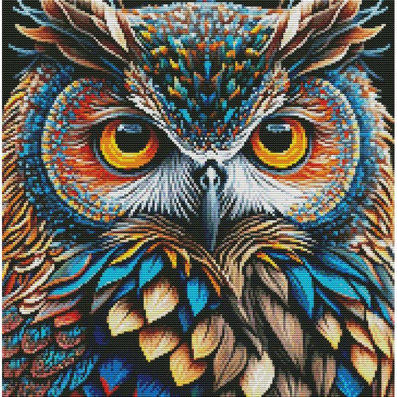 Embroidery X Pattern - Sowa DIY Animal Pattern Cross Stitch