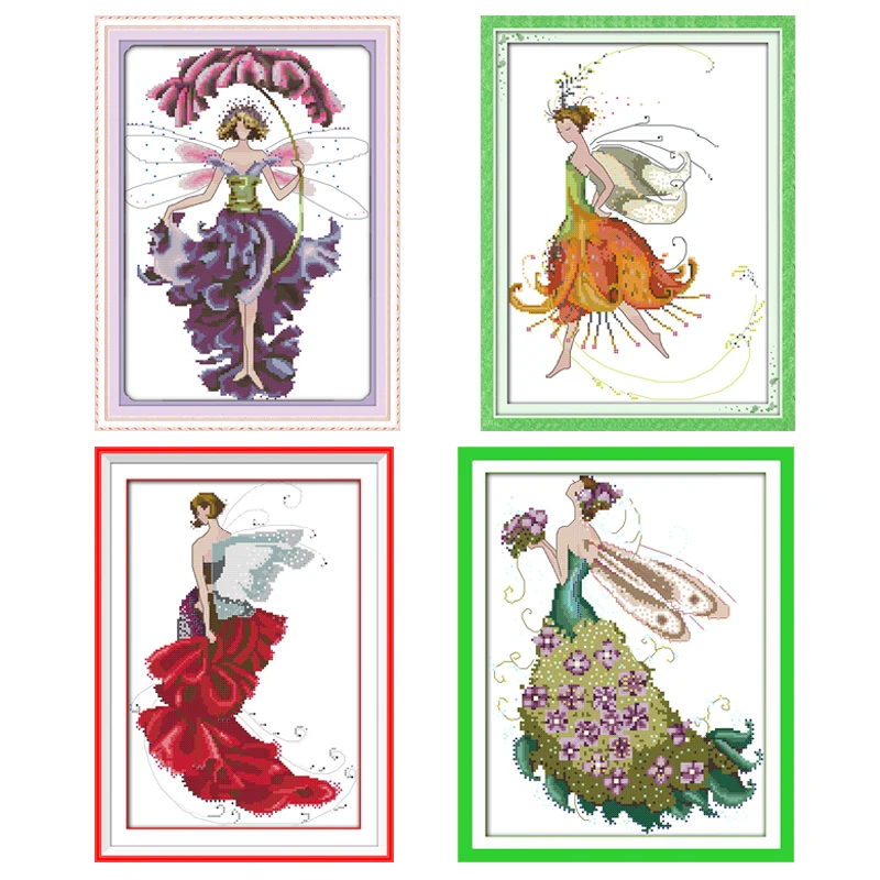 Embroidery X Pattern - Joy Sunday Cross zestaw do szycia