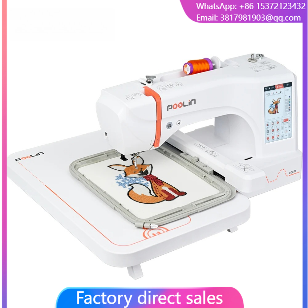 Embroidery Machine China - EOC06 PooLin Chiny Popularna Kolorowa Ekran