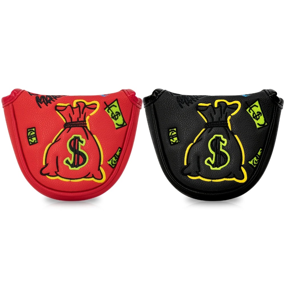 Embroidery Gift Ideas - Pokrowiec na putter golfowy | Półokrągła