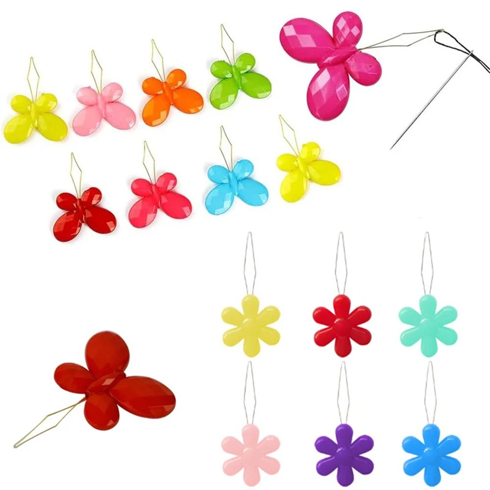 Embroidery Daisy - 10-50 sztuk losowy kolor nawlekacz igły