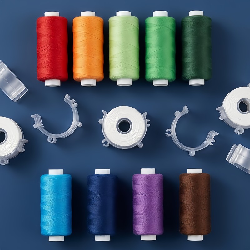 64 szt. Przezroczyste uchwyty  – Embroidery Threads recenzja i cena