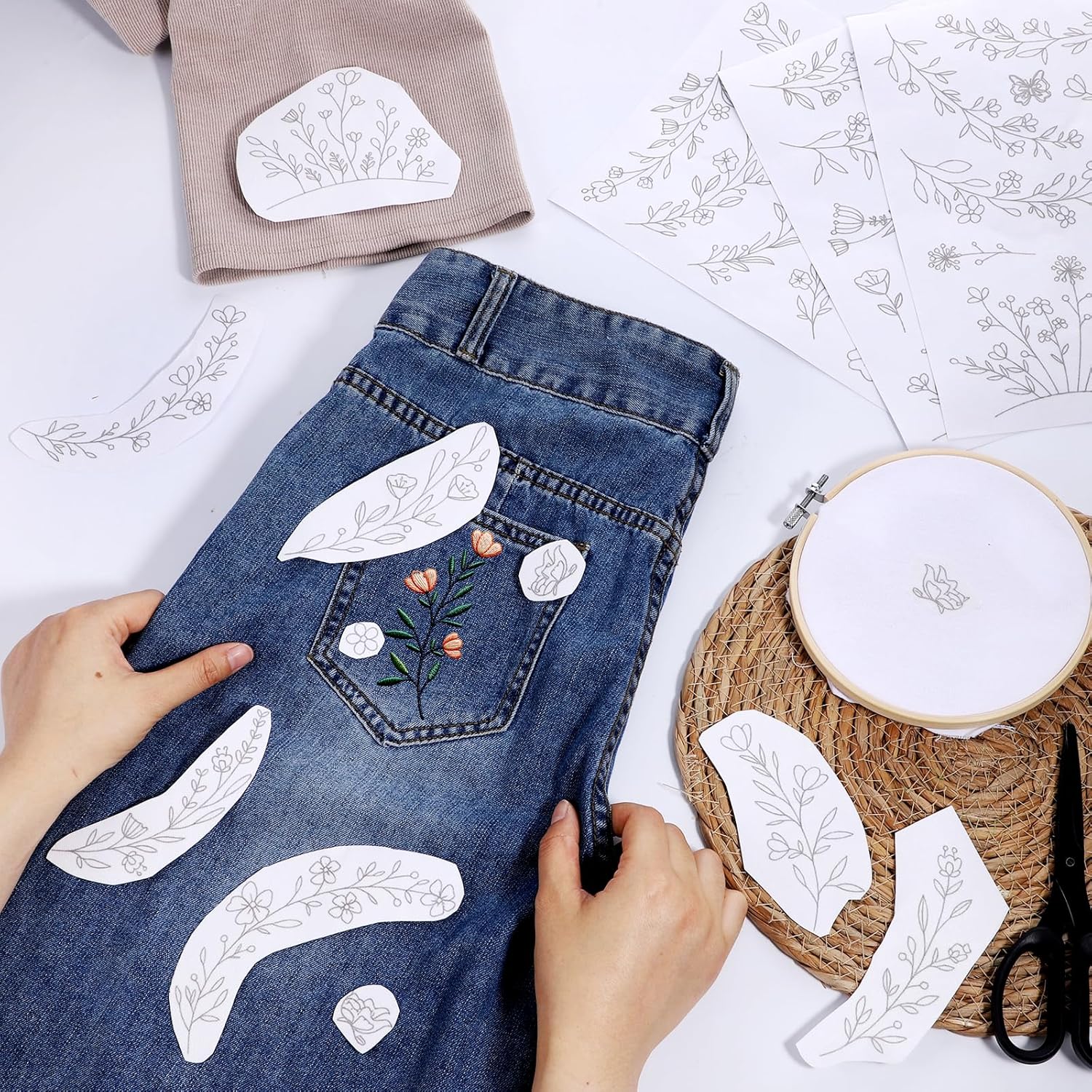 Papier do haftowania rozpuszcz – Embroidery Daisy recenzja i cena