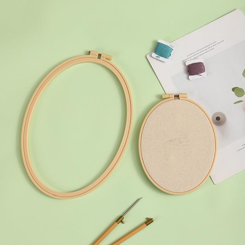 Imitacja bambusa plastikowe ow – Embroidery Hoop Square recenzja i cena
