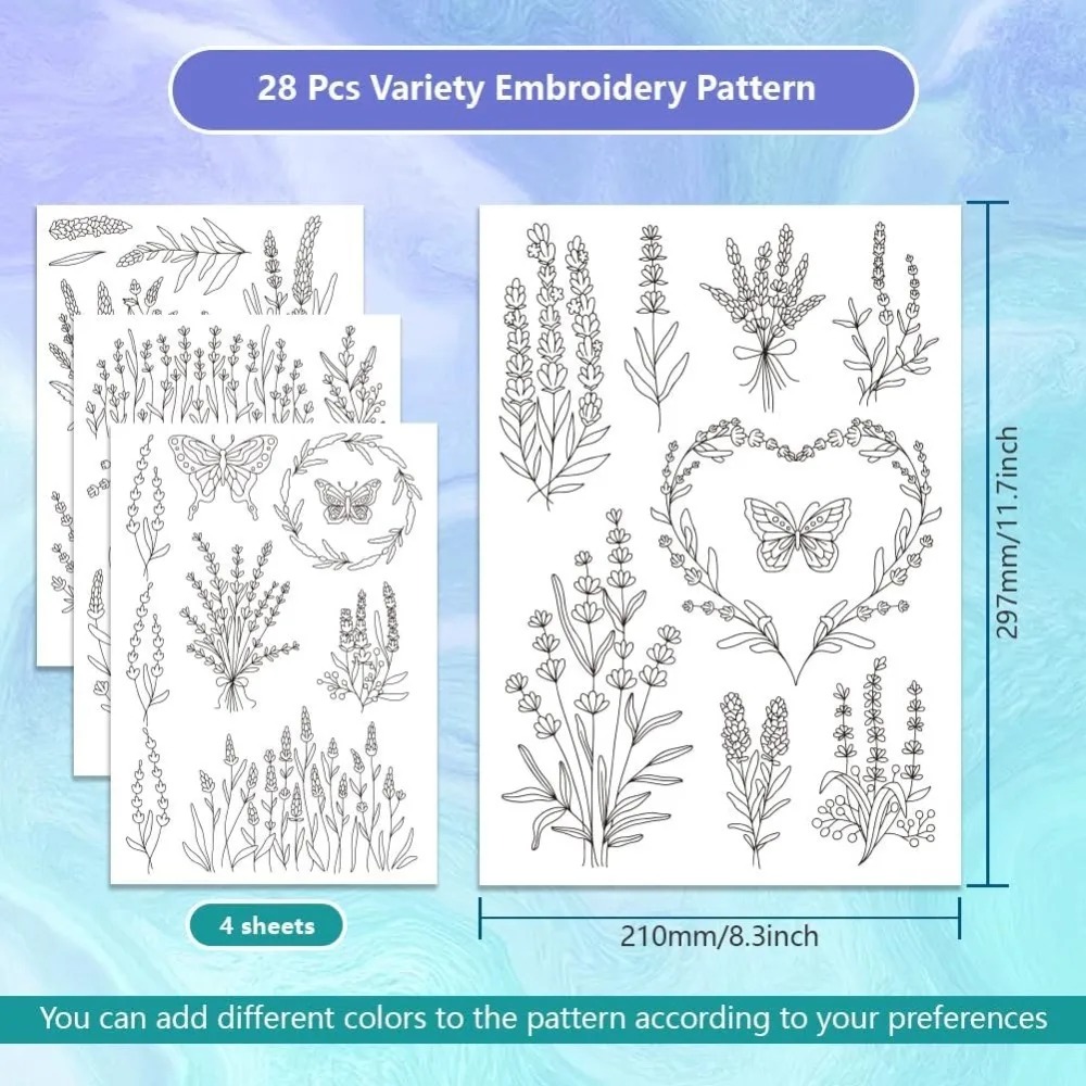 4 arkusze stabilizatorów do ha – Embroidery Sheet recenzja i cena