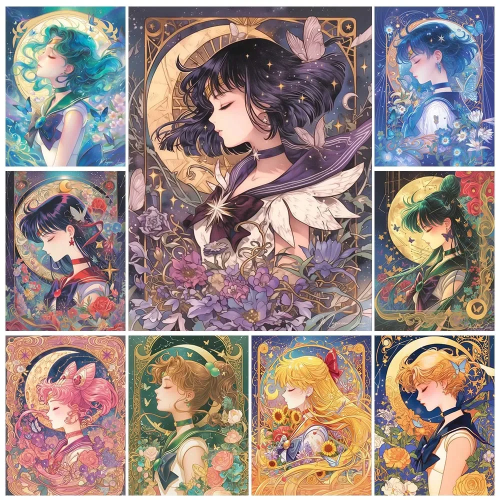 Kreskówka Anime Diamentowe Mal – Embroidery Gift Ideas recenzja i cena