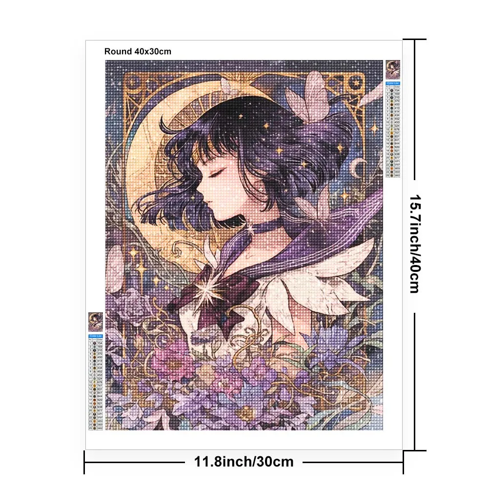 Kreskówka Anime Diamentowe Mal – Embroidery Gift Ideas recenzja i cena