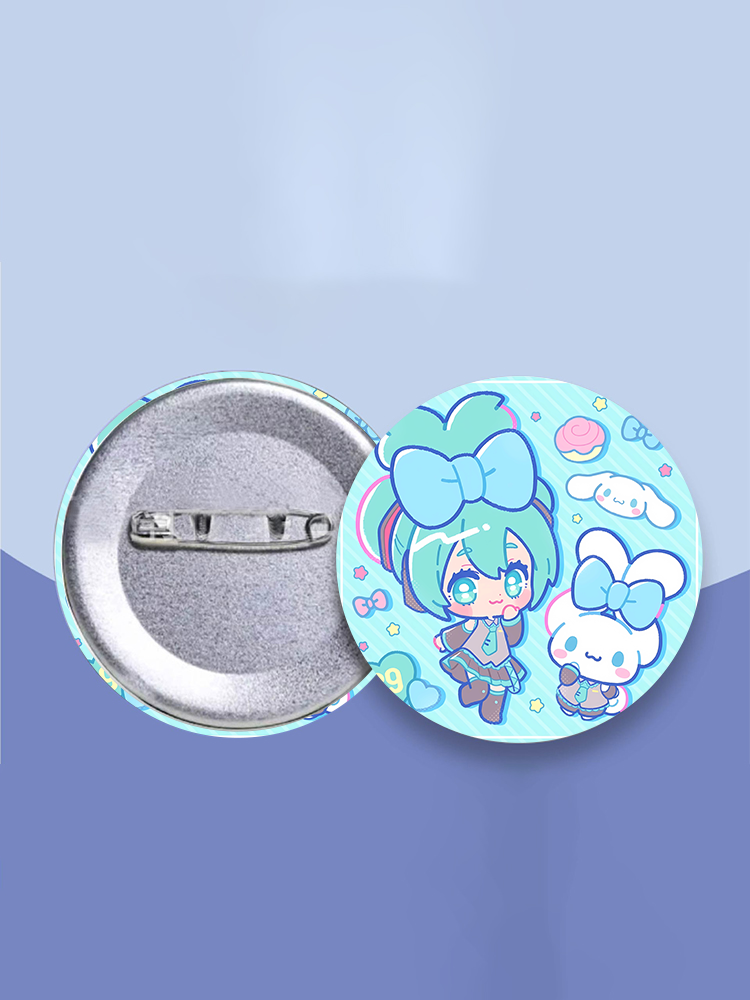 Nowa przypinka anime Hatsune M – Embroidery Simple recenzja i cena