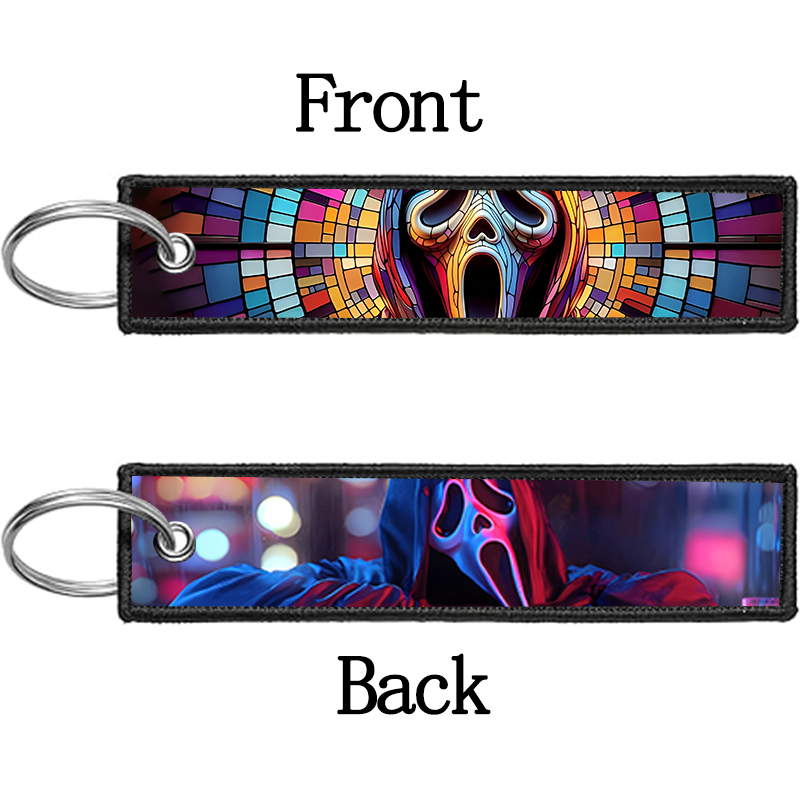 Brelok GHOST FACE dla kobiet i – Embroidery Gift Ideas recenzja i cena