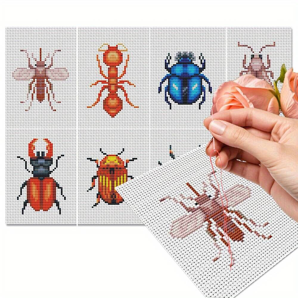 8-częściowy zestaw do haftu kr – Embroidery X Pattern recenzja i cena