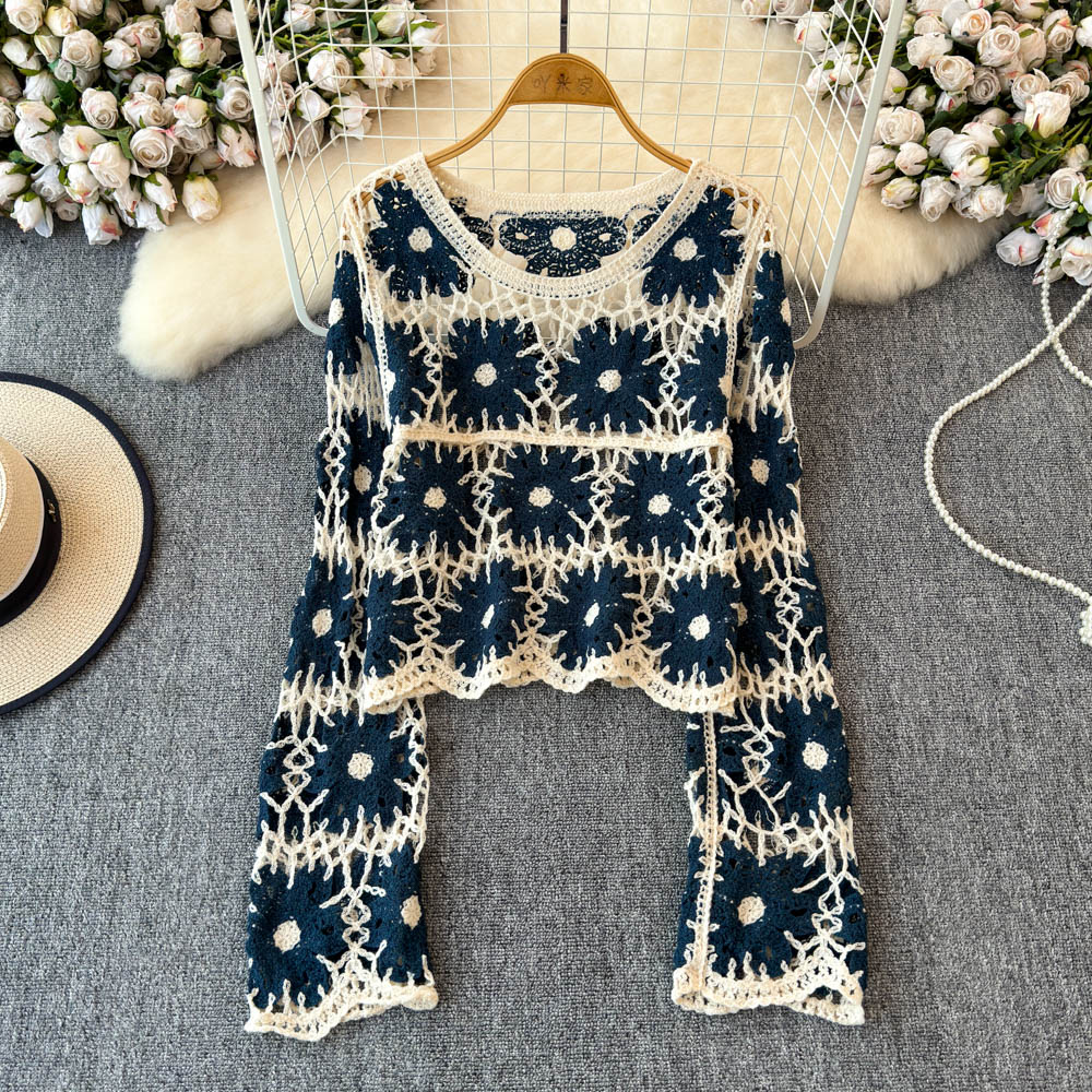 Kwiatowy top szydełkowy dla ko – Embroidery Daisy recenzja i cena