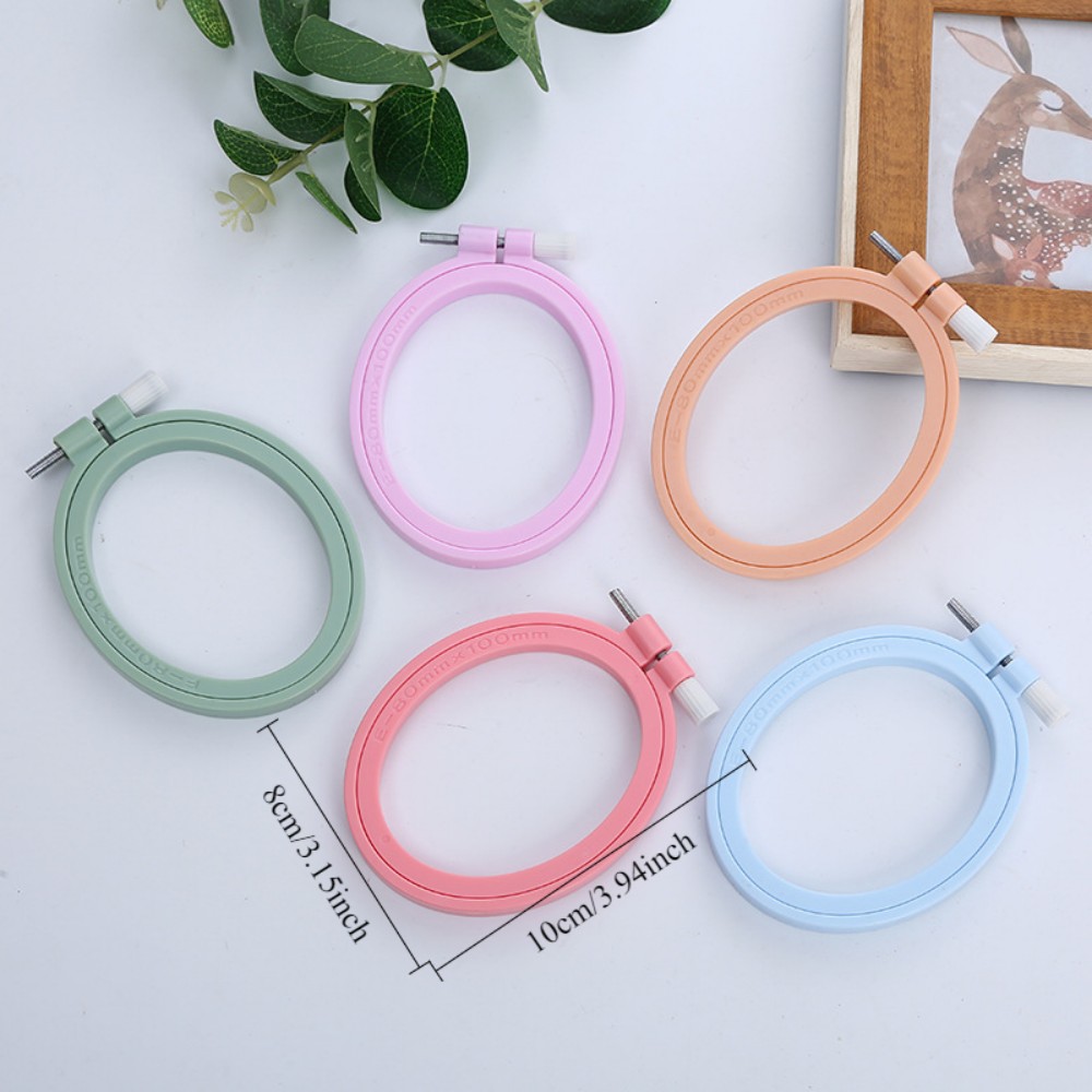 Owalne/kwadratowe plastikowe o – Embroidery Hoop Square recenzja i cena