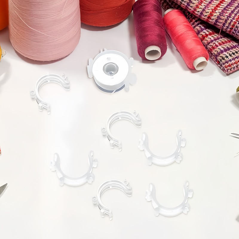 30 szt. Przezroczyste uchwyty  – Embroidery Threads recenzja i cena