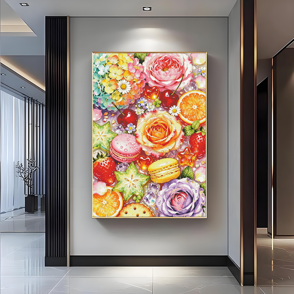 Kwiaty i Owoce Nowości 100% Ze – Embroidery Daisy recenzja i cena