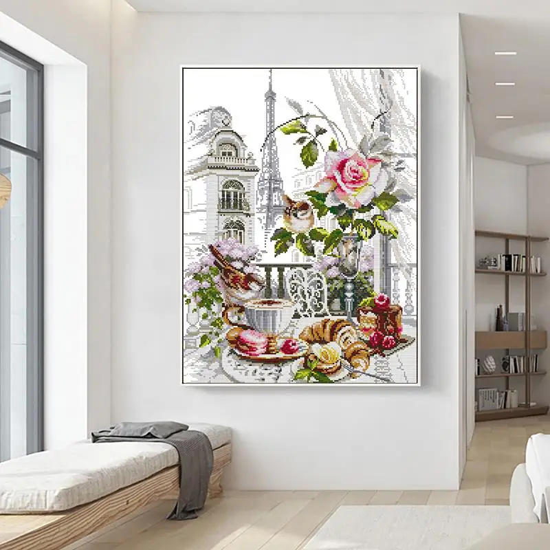 Radość niedziela drukuj krzyż  – Embroidery X Pattern recenzja i cena