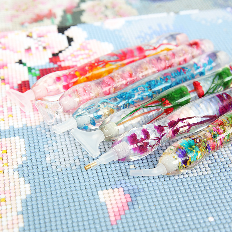 Kryształowy kwiat żywica punkt – Embroidery Daisy recenzja i cena