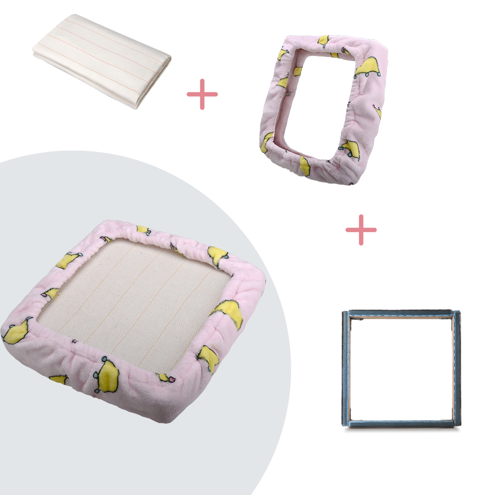 Ramka do haftu o wymiarach 30  – Embroidery Hoop Square recenzja i cena